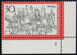 678 Fremdenverkehr Nürnberg ** FN2 - Unused Stamps