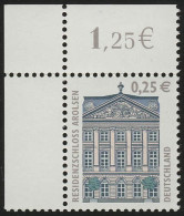 2374 SWK 0,25 Euro Ecke Ol ** Postfrisch - Unused Stamps
