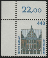 1937 SWK 440 Pf Ecke Ol ** Postfrisch - Unused Stamps