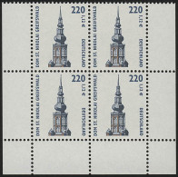 2157 SWK 220 Pf/1,12 Euro UR-Viererbl. ** Postfrisch - Unused Stamps