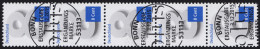 3188 Acht Cent 5er-Streifen Mit GERADER Nummer, ESSt Bonn 3.12.15  - Roller Precancels