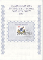 BDPh-Jahresgabe 1995 Tag Der Briefmarke Postzustellerin - Autres & Non Classés