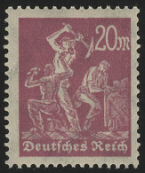 241 Freimarke Arbeiter 20 M ** - Unused Stamps