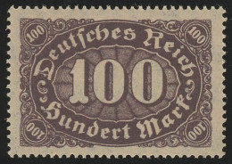 219 Ziffern Im Oval 100 M, Postfrisch ** - Unused Stamps