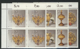 818-821 Wofa Schmiedekunst 1988, E-Vbl. O.l. Satz ** - Unused Stamps