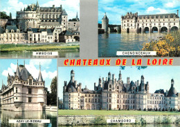 37 CHATEAUX DE LA LOIRE  MULTIVUES - Sonstige & Ohne Zuordnung