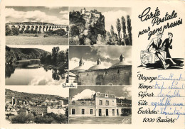 33 SOULAC SUR MER CARTE POSTALE POUR GENS PRESSES - Soulac-sur-Mer