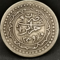 1 BOUDJOU ARGENT 1239 / 1824 MAHMOUD II ALGERIE / ALGERIA SILVER - Algerije