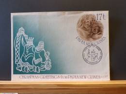 105/769  LETTRE  PAPUA NEW GUINEA 1988 - Navidad