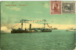 Romania Elisabeta Romanian Navy Cruiser To Peru 1906 - Romania