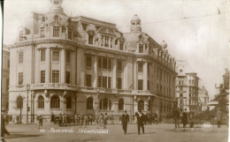 Romania Bucharest University 1928 Photocard - Roemenië