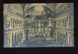 TURQUIE - CONSTANTINOPLE - INTERIEUR DE STE-SOPHIE - Turquie