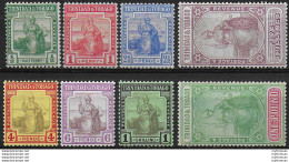1913-23 Trinidad And Tobago Britannia 8v. MNH SG N. 149/56 - Autres & Non Classés