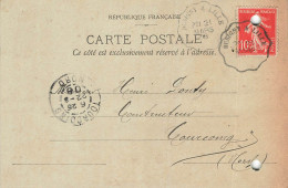 E683 Entier Postal Carte Lettre  Brasserie Hennino Frères Caudry - Voorloper Kaarten