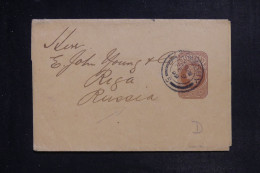 ROYAUME UNI - Entier Postal  ( Pour Imprimés ) Pour La Russie En 1899 - L 153180 - Postwaardestukken