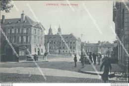 Ce270 Cartolina Luneville Place Du Chateau Francia France - Other & Unclassified
