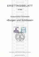 Fiche 1e Jour 15 X 21 Cm ALLEMAGNE BERLIN N° 637 - 638 Y & T - 1. Tag - FDC (Ersttagblätter)