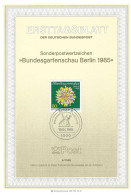 Fiche 1e Jour 15 X 21 Cm ALLEMAGNE BERLIN N° 699 Y & T - 1st Day – FDC (sheets)