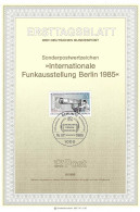Fiche 1e Jour 15 X 21 Cm ALLEMAGNE BERLIN N° 703 Y & T - 1st Day – FDC (sheets)