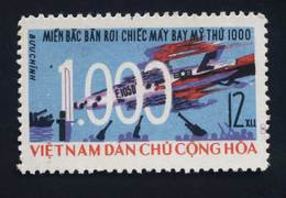 Vietnam MNH Perf Stamp 1966 : 1,000th US Aircraft Brought Down Over North Viet Nam (Ms188) - Viêt-Nam