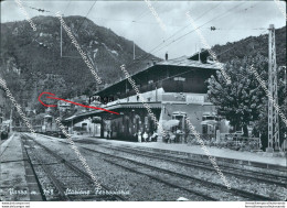 Ce341 Cartolina Varzo Stazione Ferroviaria Provincia Di Verbania Piemonte - Biella