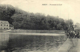 AURAY  Promenade Du Loch Animée RV Cachet Militaire - Auray