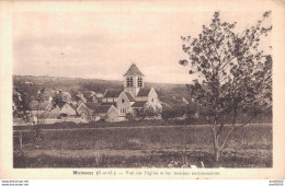 78 MOISSON VUE SUR L'EGLISE ET LES MAISONS ENVIRONNANTES - Andere & Zonder Classificatie