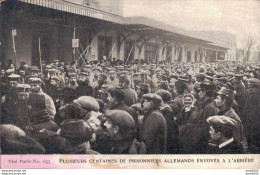 PLUSIEURS CENTAINES DE PRISONNIERS ALLEMANDS ENVOYES A L'ARRIERE - Guerre 1914-18