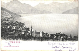 CPA Carte Postale Suisse Weggis 1903  VM81386 - Weggis