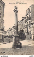 88 EPINAL MONUMENT DE PINAU ET RUE RUALMENIL - Epinal