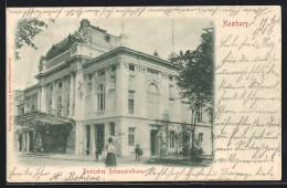 AK Hamburg-St.Georg, Deutsches Schauspielhaus  - Mitte