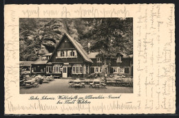 AK Uttewalde, Blick Auf Das Gasthaus Waldidylle  - Other & Unclassified