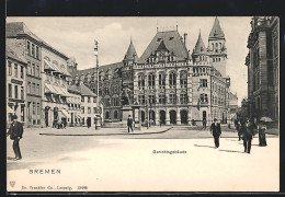 AK Bremen, Am Gerichtsgebäude  - Bremen