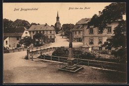 AK Bad Berggiesshübel, Blick über Den Markt  - Autres & Non Classés