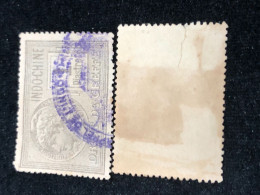 FRANCE INDO-CHINE VIET NAM Wedge 1847 AND 1953(wedge  VIET NAM) 1 Pcs 1 Stamps Quality Good - Collezioni