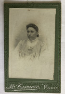 CDV Jeune Femme élégante - Famille Bougouin à Massérac ? - Photographe M. Tesnière Paris - Anonyme Personen