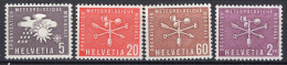 T4077 - SUISSE SWITZERLAND SERVICE Yv N°381+383+385/86 * - Dienstzegels