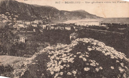 FRANCE - Beaulieu - Vue Générale Entre Les Fleurs - Carte Postale Ancienne - Beaulieu-sur-Mer