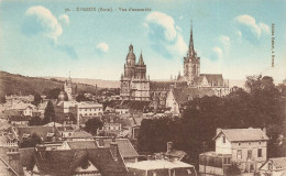 FRANCE - Evreux - Vue D'ensemble - Colorisé - Carte Postale Ancienne - Evreux