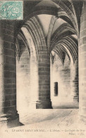 FRANCE - Le Mont Saint Michel - L'Abbaye - La Crypte Des Gros Piliers - LL - Carte Postale Ancienne - Le Mont Saint Michel