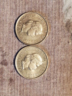 2x 1977 - 5 Centimes / Rappen