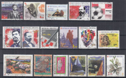 ⁕ Croatia / Hrvatska / Kroatien 1996 - 2001 ⁕ Collection Of 17 Used Stamps ⁕ # Lot 1 - Croatie