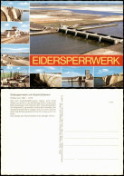 Wesselburenerkoog Eidersperrwerk Mit Abschlußdamm (Mehrbildkarte) 1984 - Other & Unclassified