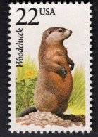 2039258924 1987 SCOTT 2307 (XX) POSTFRIS MINT NEVER HINGED - NORTH AMERICAN WILDLIFE - WOODCHUCK - FAUNA - Unused Stamps