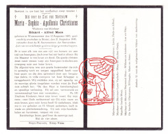DP Maria Sophia Christiaens ° Waasmunster 1883 † Sinaai Sint-Niklaas 1949 X Ed. Maes / Polfliet Verbeke Willems D'Hooghe - Devotion Images
