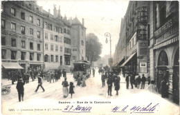 CPA Carte Postale Suisse Genève  Rue De La Corraterie 1903 VM81390 - Genève