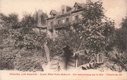 FRANCE - Villerville - Grand Hôtel Bellevue - Vue Merveilleuse Sur La Mer - Carte Postale Ancienne - Villerville