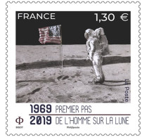 2019 6983 France The 50th Anniversary Of The Apollo 11 Mission To The Moon MNH - Unused Stamps