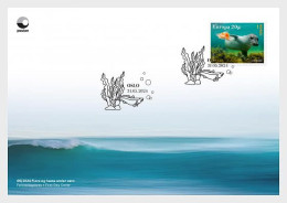 NORWAY 2024 Europa CEPT. Underwater Fauna & Flora (Preorder) - Fine Stamp FDC - Ongebruikt