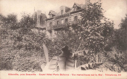 FRANCE - Villerville - Grand Hôtel Paris Bellevue - Vue Sur La Mer - Près Deauville - Carte Postale Ancienne - Villerville